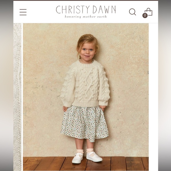 Christy Dawn Ricky Sweater Kids - Picture 1 of 8